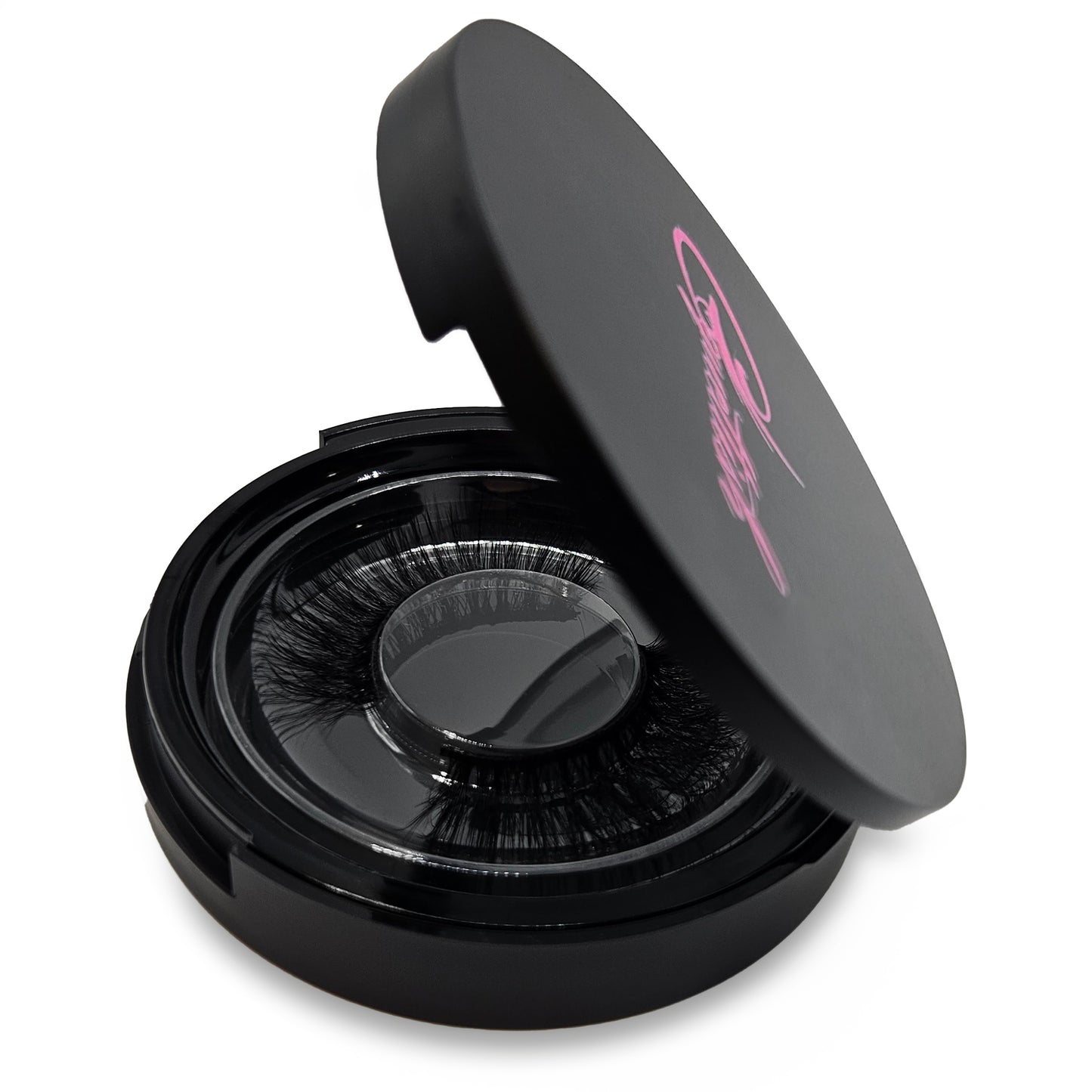 Round Compact Lash Case